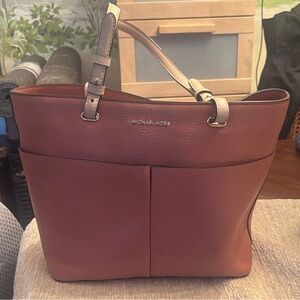 Michael Kors Tan Leather Tote